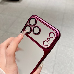 Coque de téléphone ultra-fine en PC mat translucide pour iPhone 18 17 12 13 Pro Max 14 15 16 Plus 17 Air, antichoc, coque rigide - Product Image 4