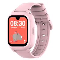 Reloj inteligente AMOLED GPS WIFI LBS para niños SOS videollamada chat de voz Android 8,1 aplicación Setracker2 reloj inteligente de pantalla grande 4G