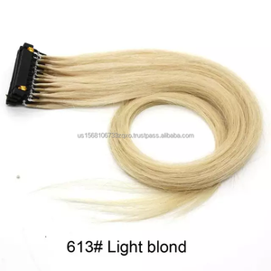 ผมต่อแบบ Double Drawn Virgin Remy 6D คุณภาพสูง เรียงเกล็ดผม สำหรับร้านเสริมสวยมืออาชีพ - Product Image 3