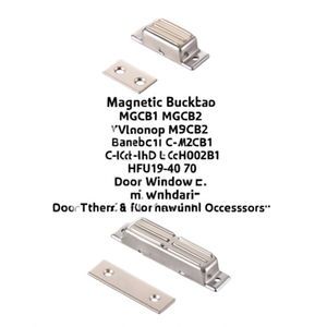 หัวเข็มขัดแม่เหล็ก MGCB1 MGCB2 C-MGCB2 HFU02-40 70 HFU09-40 70ประตูหน้าต่างฮาร์ดแวร์ - Product Image 3