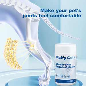 Compresse di Condroitina e Calcio per Animali Domestici, Supporto per la Mobilità Articolare di Cani e Gatti Anziani, Integratori per la Salute degli Animali - Product Image 1