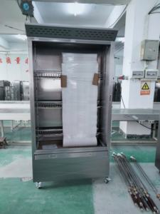 เครื่องย่างไก่แก๊สสแตนเลส 5 แท่ง 10 ตัว สำหรับร้านอาหาร โรงแรม เชิงพาณิชย์ ยี่ห้อ Chuangyu - Product Image 4