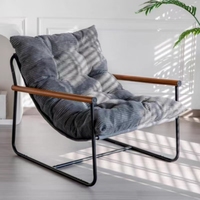 Canapé de salon moderne, design élégant, rembourré, durable, fauteuil de détente multifonctionnel pour la lecture