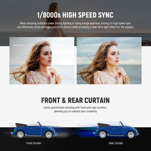 <span class=keywords><strong>NEEWER</strong></span> Z880 2.4G 76Ws TTL Flash de caméra sans fil avec télécommande // 1/8000s HSS Batterie 7.4V/2600mAh - Product Image 6