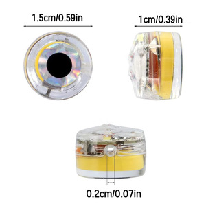 Luce LED Lampeggiante a Forma di Occhio di Pesce, Lampada Subacquea per Attirare Pesci, per <span class=keywords><strong>Pesca</strong></span> in Acqua Salata e Dolce - Product Image 2