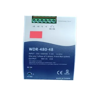 Gold Seller MW WDR-480-48 Switching power supplies 48V10A New Original Warehouse Stock