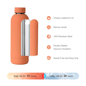 Wholesale Custom logo Sport Gym Drinking Insulated Stainless Steel Double Wall Hot 500ml <b>Water</b> Bottle With Cover - Product Image 6