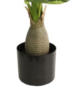 Arbre à bananes artificiel en mousse vivante de grande taille de 75 cm, fait à la main, de haute qualité, décoration intérieure/extérieure pour la maison et le jardin, style industriel - Product Image 3