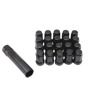 20 stuks moeren + 1 stuks sleutelverpakking, auto metalen onderdelen 19 mm socket wielmoeren M12 * 1.25/M12 * 1.5 - Product Image 4