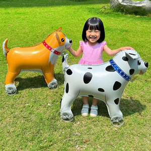 Wholesale Qianshun Eco-friendly 3D DIY Cute Cartoon Wheel Animals <strong>Walking</strong> Silk Screen Printed Aluminum Film <strong>Balloons</strong> Party - Product Image 2