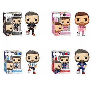 Figura de PVC de Lionel <span class=keywords><strong>Messi</strong></span> de 4 Pulgadas, Edición EUA-México-Canadá 2026, Juguete de Fútbol de Argentina - Product Image 2