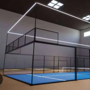 Services de construction de courts de tennis Padel personnalisés Finition galvanisée à chaud Gazon artificiel 12-18mm Qualité vérifiée Livraison rapide - Product Image 1