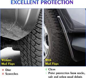 4 Guardabarros para Jeep Wrangler Rubicon JL 2023-2024, Protectores de Ruedas Delanteras y Traseras, Accesorios - Product Image 3