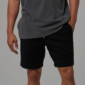 กางเกงขาสั้นลำลองผู้ชายคุณภาพพรีเมียมขายดี ผลิตจากผ้าฝ้ายแท้ 100% เนื้อฟลีซ  รับผลิตแบบ OEM พร้อมสกรีนโลโก้ ระบายอากาศได้ดี เป็นมิตรต่อสิ่งแวดล้อม สินค้ามาใหม่ - Product Image 1