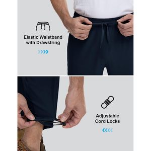 Pantalon de randonnée léger pour homme Rdruko, séchage rapide, résistant à l'eau, pantalon décontracté pour l'extérieur avec poches zippées - Product Image 4