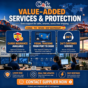 Expédition maritime DDP rapide après l'arrivée de <span class=keywords><strong>la</strong></span> marchandise de Chine vers l'Espagne, avec droits de douane prépayés et alertes d'arrivée en temps réel envoyées aux propriétaires de fret. - Product Image 2