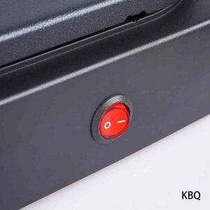 เครื่องทำแพนเค้ก6กะทะไฟฟ้าสำหรับทำอาหารเช้าใช้ในบ้านและโรงแรม1000W แหล่งพลังงานสำหรับบาร์บีคิวและไข่ - Product Image 4