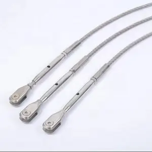 hot sale stainless steel railing design cable railing kit 6MM SS304 cable