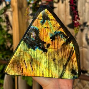 Pierre de Labradorite Bleue Scintillante de Haute Qualité, Forme Libre, Cristal de Guérison Irrégulier, Idéale pour Cadeau, Vente en Gros - Product Image 5