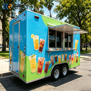 Camion de restauration BBQ personnalisé OEM avec cuisine complète, chariot de nourriture de rue mobile <span class=keywords><strong>à</strong></span> vendre, remorque <span class=keywords><strong>à</strong></span> hot-dogs rapide - Product Image 5