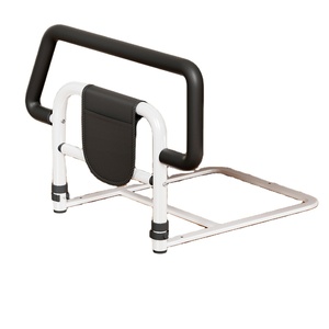 Hot Sale Dual-Bar Adjustable Metal <b>Bed</b> Assist Rail Seniors Safety <b>Pad</b> Guard Adults Elderly Home Rehabilitation Therapy Supplies - Product Image 3