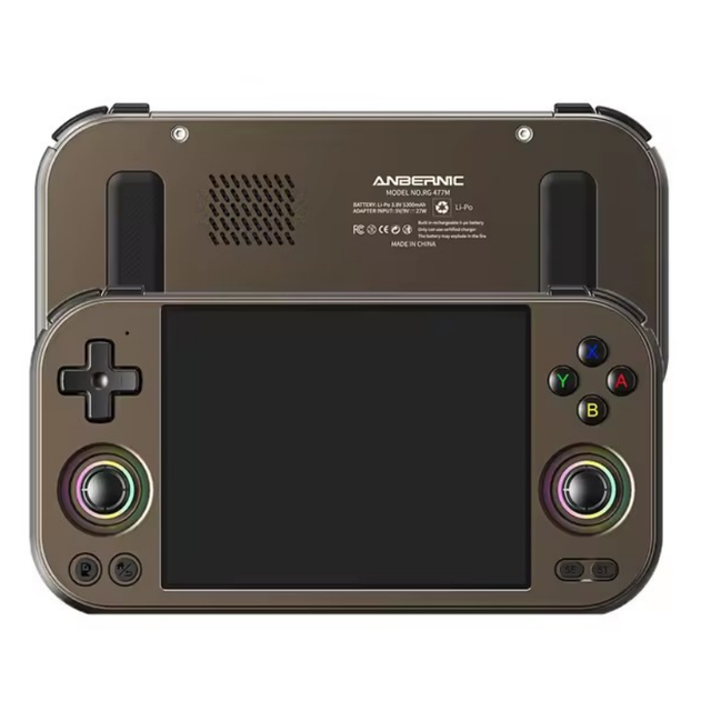 Anbernic Rg477m Portable Handheld Video Game Player Android 14 System Support Dual Joysticks Android Retro Arcade Games