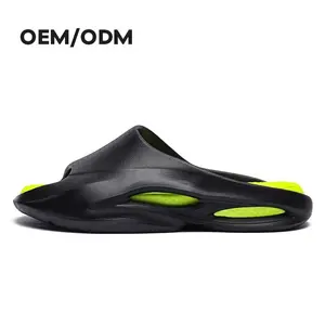 OEM/ODM SMD desainer eva foam boy slide desain baru sandal kustom luar ruangan produsen untuk pria dengan logo