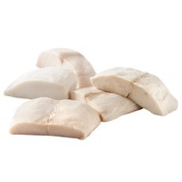 Filet de poisson gras entier surgelé de Singapour, peau lisse et rugueuse, pêche sauvage, qualité A, IQF, biologique, certifié ISO, HACCP, emballé en boîte