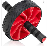 Roue de rouleau d'exercice de muscle abdominal de haute qualité pour l'entraînement de yoga à la maison-haltères
