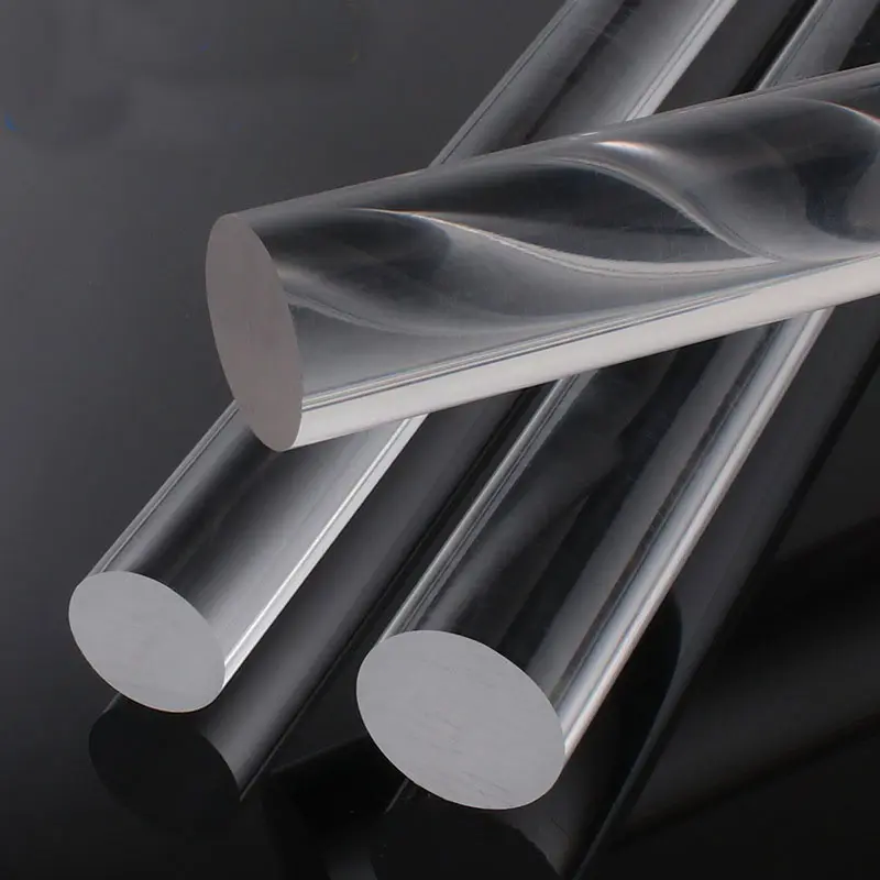 Chất lượng cao rõ ràng màu vòng nhựa PMMA Acrylic Bar