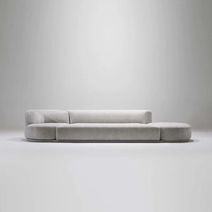 Canapé italien minimaliste Meubles de salon Canapé quatre places moderne et créatif Canapé pivotant à deux côtés en tissu - Product Image 2