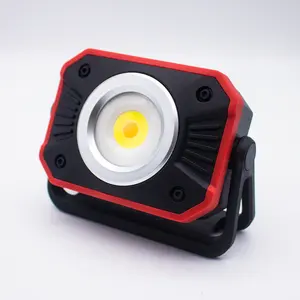 Lampu Kerja LED COB Magnet Kuat Isi Ulang USB C Mini Portabel Putar 360 Derajat 1500lm dengan Power Bank