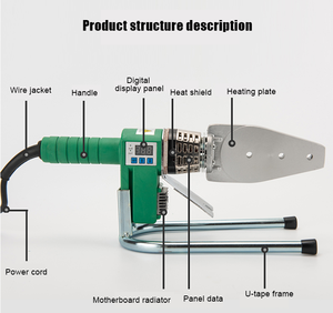 <span class=keywords><strong>Thermo</strong></span>-fusion dispositif de chauffage manuel Machine de soudage de tuyaux en plastique - Product Image 3