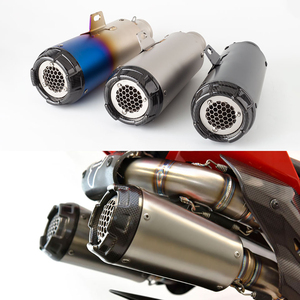 CHmotor - Silenciador de Escape Universal para Motocicleta de 36-51 mm, Compatible con PANIGALE V4 MT10 GSX-S 950 700CL-X <span class=keywords><strong>VITPILEN</strong></span> <span class=keywords><strong>401</strong></span> RC 8C F3 800R - Product Image 1
