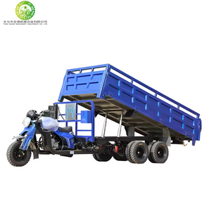 Motocyclette à trois roues à moteur essence fabriquée en Chine, refroidie par eau et par air, tricycle mobile de transport de marchandises à essence. - Product Image 5