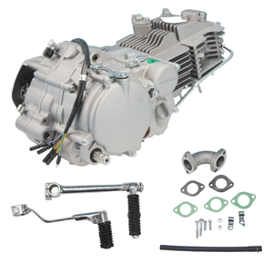 Motor YX150-2 con Enfriamiento por Aceite y <span class=keywords><strong>Magneto</strong></span> de Tierras Raras para Motocicleta de Cross YinXiang 150cc, Ensamblaje de Motor de Arranque a Patada, Muestra Plateada - Product Image 4