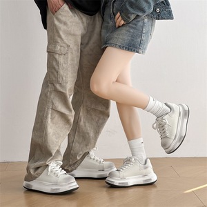 Zapatos de Cuero Transpirables de Verano para Mujer 2025, Zapatos Deportivos Casuales con Suela Gruesa, Zapatos de Tenis Modernos, Zapatos New Rock para Hombre - Product Image 5