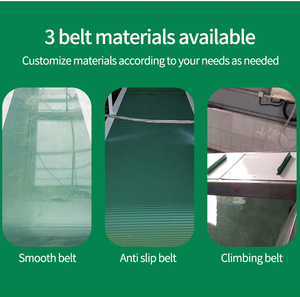 कस्टम उच्च गुणवत्ता वाले स्वचालित ग्रीन कन्वेयर बेल्ट मशीन खाद्य हस्तांतरण फ्लैट बेल्ट कन्वेयर असेंबली लाइन - Product Image 5