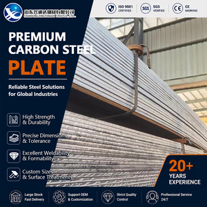 Plasma Cutting Q345 Coated Hot Rolled 20mm 1250mm Shearing JIS G3101 Carbon Steel Plate for Container - Product Image 1
