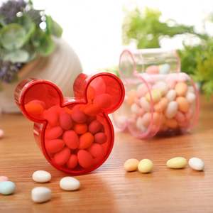 Conteneur de drague en plastique <span class=keywords><strong>à</strong></span> tête de Mickey 3D, conteneur pointu <span class=keywords><strong>à</strong></span> tête de souris de drague en plastique bon marché - Product Image 5
