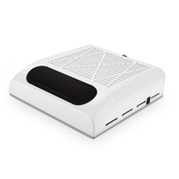 Nouveauté, aspirateur à poussière pour ongles puissant 80W, ventilateur, machine de manucure avec nettoyeur pour salons de manucure