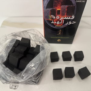 Vỏ dừa tự nhiên hookah than 26mm Khối | lâu dài Shisha than cho bán buôn | Nhà máy cung cấp trực tiếp - Product Image 1