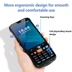 OEM 산업용 4G 러기드 IP67 <span class=keywords><strong>4</strong></span>인치 PDA 안드로이드 14 키보드 2D 바코드 스캐너 NFC 창고용 - Product Image 3
