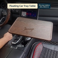 Table flottante universelle pour voiture, rotation à 360°, plateau pour ordinateur portable et nourriture, pour siège avant et arrière, installation facile et rapide, compatible avec la plupart des modèles de voitures
