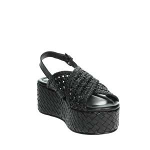 Sandalias de Plataforma con Tiras para Mujer, Modelo 161638, Color Negro, Marca Carmela, para Verano - Product Image 5
