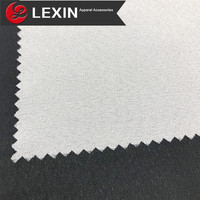100% polyester 30D 50D 100D entoilage Double point Jet d'eau métier à tisser tissé interligne tissé interfaçage