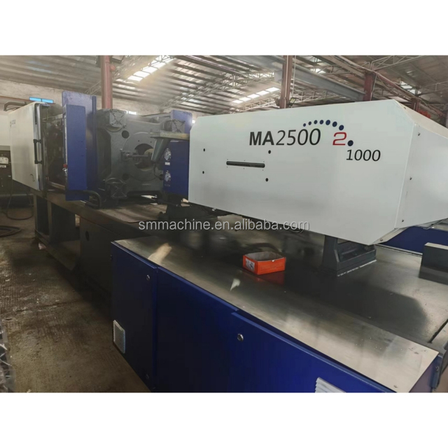 Second Hand 250 Ton Injection Molding Machine Electric Switch Making Machines Plastic Manufacturing Equipment