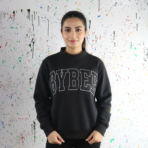 Sweat à capuche pour homme BYBEE, 100% coton, broderie appliquée, col large, fermeture éclair, personnalisé, vintage, style streetwear, hiver, séchage rapide - Product Image 1