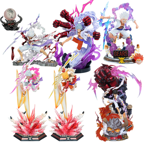 15-30CM <span class=keywords><strong>Luffy</strong></span> Nika <span class=keywords><strong>Luffy</strong></span> God Sun Gear 5 mono dibujos animados <span class=keywords><strong>figura</strong></span> grande PVC Anime <span class=keywords><strong>figura</strong></span> figuras japonesas recoger - Product Image 1
