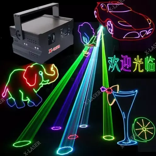 Hot Sale Portable Remote Control USB Charging Laser Strobe Sound Activated Club Disco LED Stage Lighting Equipment Professional